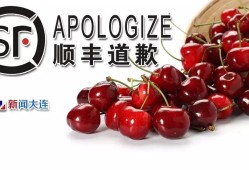 顺丰就大连樱桃事件道歉